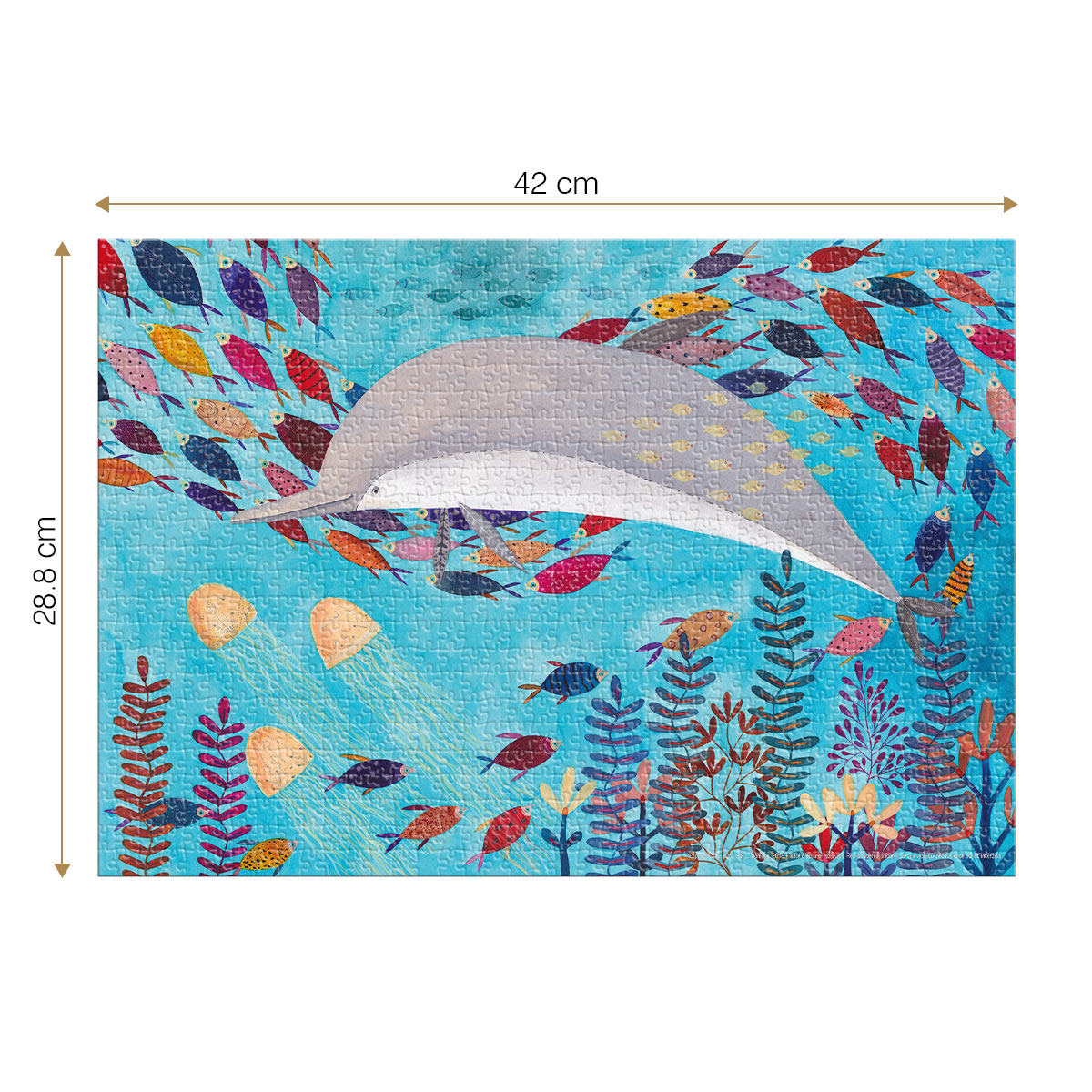 DToys Tropical - Aquatic World 240 Teile Puzzle Dtoys-78469 DToys Tropical - Aquatic World 240 Teile Puzzle Dtoys-78469 von DToys