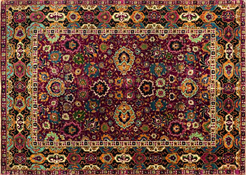 DToys Vintage Carpet 1000 Teile Puzzle Dtoys-76908 von DToys