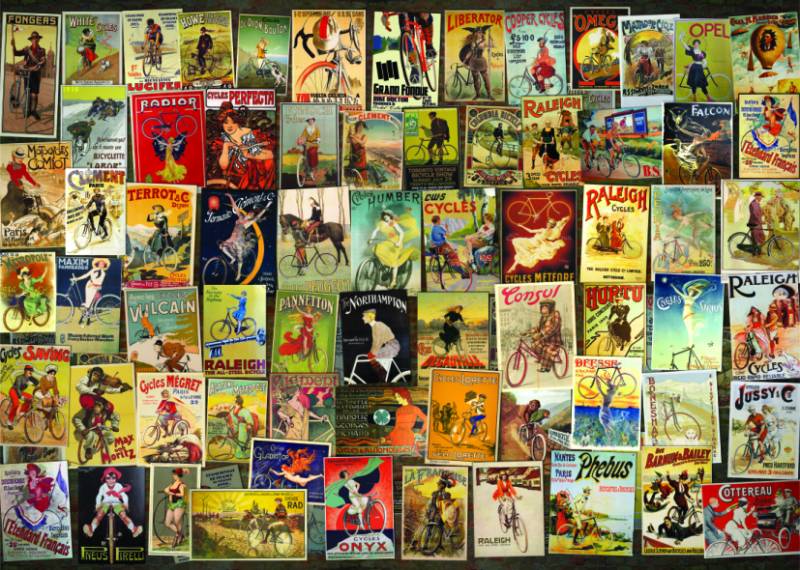 DToys Vintage Collage - Bicycle 1000 Teile Puzzle Dtoys-75284 DToys Vintage Collage - Bicycle 1000 Teile Puzzle Dtoys-75284 von DToys