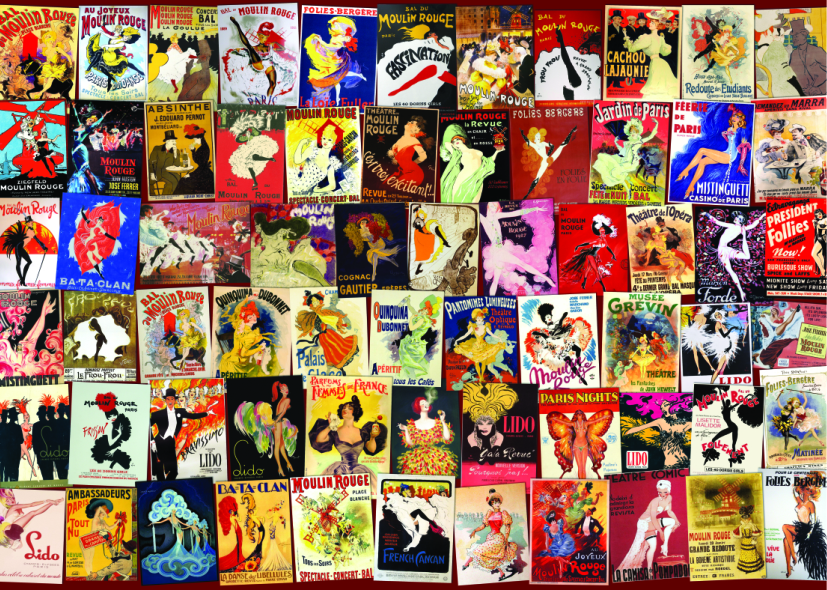 DToys Vintage Collage - Cabaret 1000 Teile Puzzle Dtoys-75291 DToys Vintage Collage - Cabaret 1000 Teile Puzzle Dtoys-75291 von DToys