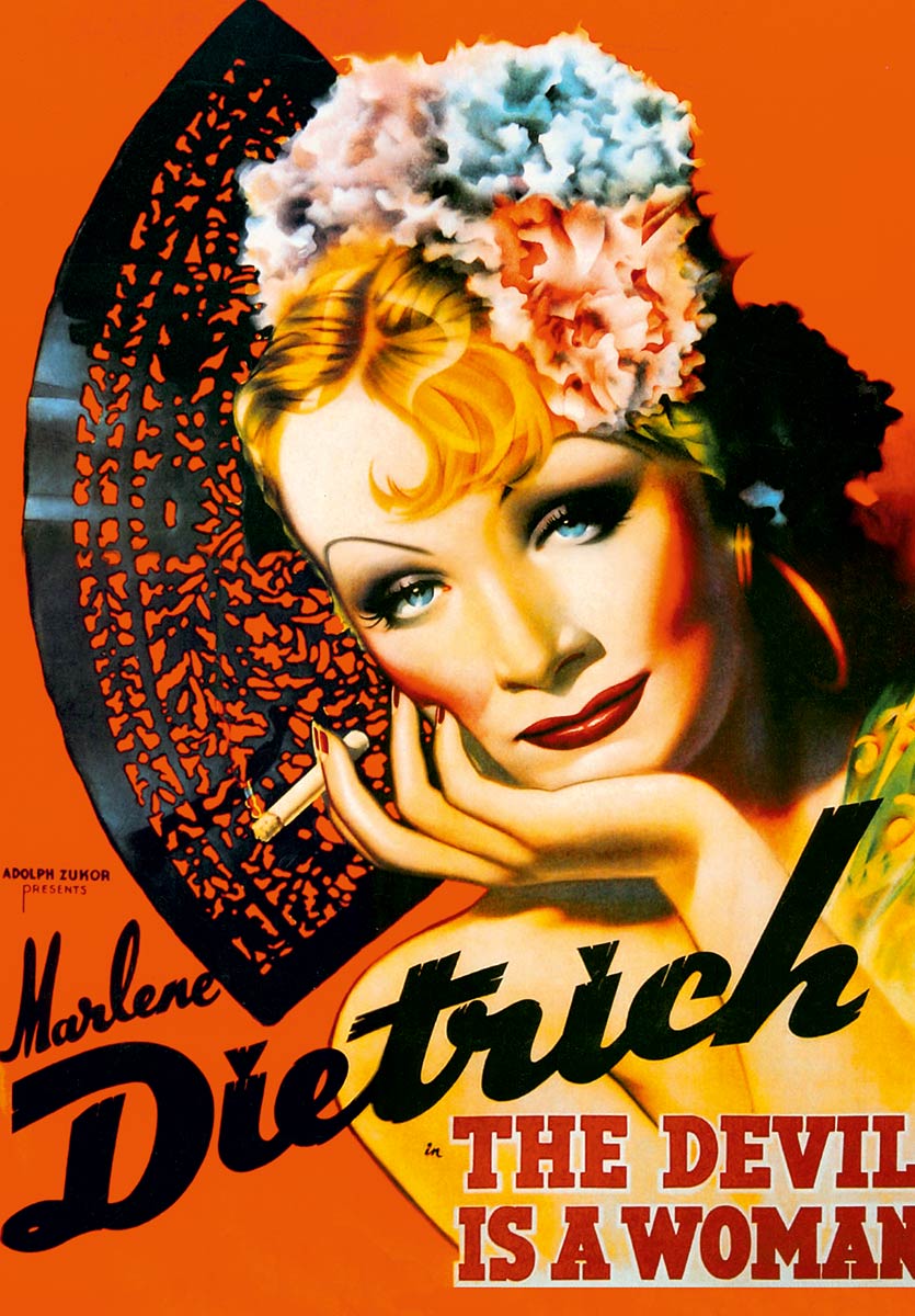 DToys Vintage Posters: Marlene Dietrich - The Devis is a Woman 1000 Teile Puzzle Dtoys-69559 DToys Vintage Posters: Marlene Dietrich - The Devis is a Woman 1000 Teile Puzzle Dtoys-69559 von DToys