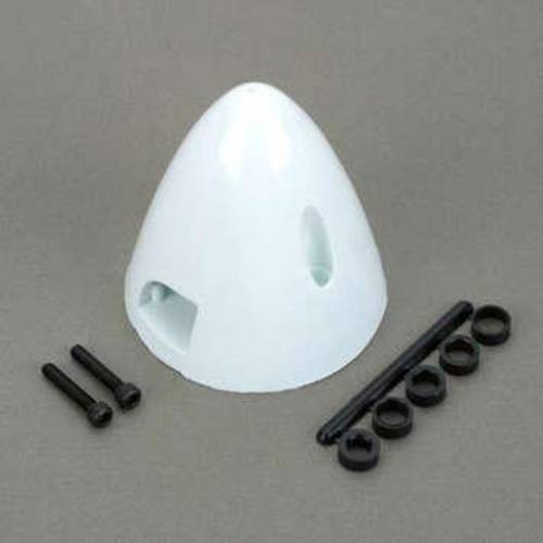 DU-BRO Spinner mit Kühllüftöffnung Kunststoff Produktabmessung, Ø: 45mm Weiß von DU-BRO