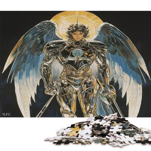 Engel Angelus Puzzle Puzzl Holz Kunst Premium Legespiel- ErwachsenenPuzzle Puzzl Poster Puzzle Engel-Puzzle Für Erwachsene Und Kinder Ab 13 Jahren 1000pcs (75x50cm) von DUABELPHF