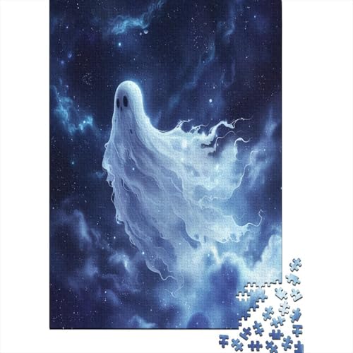 Halloween Geister und Monster Puzzle 1000 Teile - Puzzle Für Erwachsene, Puzzle, Puzzlespiel Erwachsenen Puzzlespiel Puzzel 1000pcs (75x50cm) von DUABELPHF