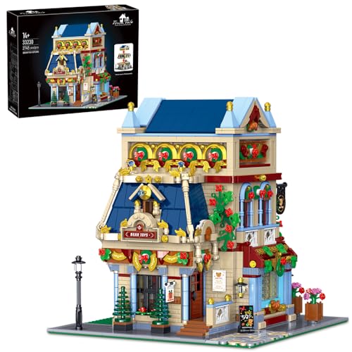 DUANT 33230 Bear Toy House Block Set, 2745 Klemmbausteine Technik Modular Urban Street Building Haus, MOC Spielzeug für Erwachsene Geschenk Sammlermodell DUANT 33230 Bear Toy House Block Set, 2745 Klemmbausteine Technik Modular Urban Street Building Haus, MOC Spielzeug für Erwachsene Geschenk Sammlermodell von DUANT