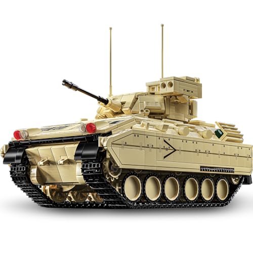DUANT 39036 Gepanzerte Fahrzeuge M2 Bradley Baustein-Kit, Militärische Gepanzerte Panzer Fahrzeug-Baustein-Set, 1862 Pcs von Erwachsenen Gepanzerte Fahrzeug-Modell-Kits, Gebäude Spielzeug Geschenk DUANT 39036 Gepanzerte Fahrzeuge M2 Bradley Baustein-Kit, Militärische Gepanzerte Panzer Fahrzeug-Baustein-Set, 1862 Pcs von Erwachsenen Gepanzerte Fahrzeug-Modell-Kits, Gebäude Spielzeug Geschenk von DUANT