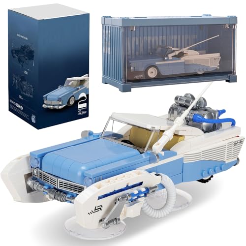 DUANT Technik Auto Bausatz, 589 Klemmbausteine ​​Technik Sportwagen Spielzeug, mit Behälter Displaybox Modellauto Sammlung von DUANT