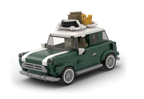 DUANT PB8804 MINI Station Wagon Bausteinsatz, 356 Stück MOC Spielzeug Auto 1:32 Verhältnis Modell Bausteinsatz, mit Display-Container, Geeignet als Geschenke und Sammlerstücke von DUANT