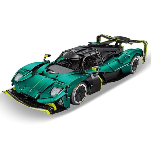 DUANT Y18006 V12 Supercar Bausteine Kit, 1:8 Skala Große Supercar Bausteine Spielzeug, 3868pcs Technik Racing Baustein Modell, MOC Sport Auto Modell für Jungen und Erwachsene Sammeln Geschenke von DUANT