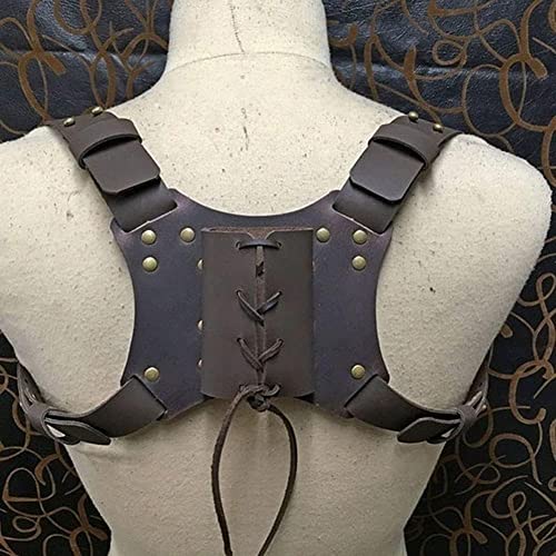 Mittelalterliches Schwert-Rückengürteletui, Kunstleder-Scheidenhalter, Ritterschwert-Rückengürtel, Rüstungszubehör, für Damen, Herren von DUANxiaoyanK