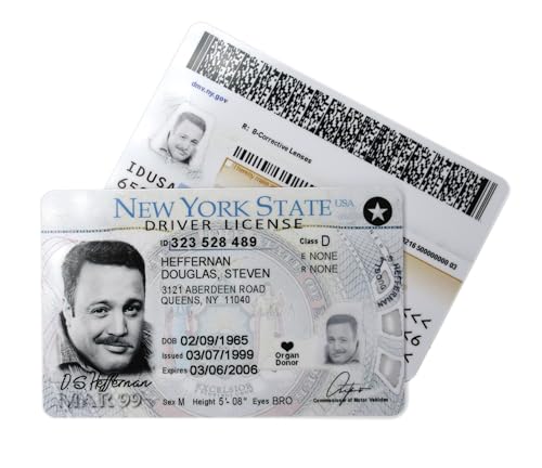 DUB SPENCER 1x lustiger Doug Douglas Heffernan ID Fake Scherzartikel IPS Führerschein unechte ID Driver License für Geburtstag als witziges Gag Geschenk für KoQ Fans (1er Pack) von DUB SPENCER