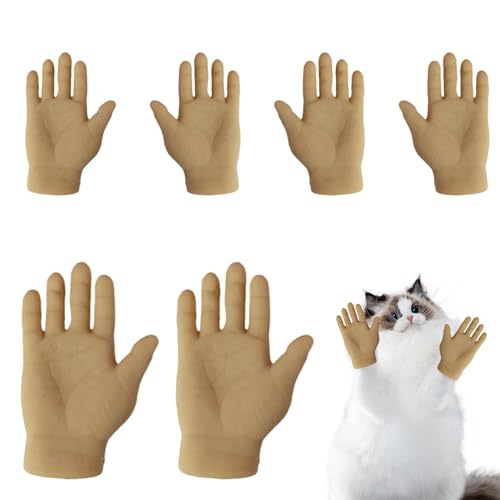 Menschliche Hände – kleine Fingerpuppen, Silikon-Handpuppe, lustiges Verkleiden, Katzen, winzige Fingerhand, wiederverwendbares künstliches Handspielzeug, kleine Fingerhände für Puppenshow, Gag Menschliche Hände – kleine Fingerpuppen, Silikon-Handpuppe, lustiges Verkleiden, Katzen, winzige Fingerhand, wiederverwendbares künstliches Handspielzeug, kleine Fingerhände für Puppenshow, Gag von DUDOK