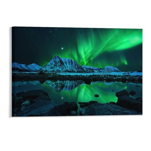 DUDOK Nordlichter Himmel, 1000 Teile Puzzle, Papper, Realistisch, Puzzle, 1 Set, 1000 Stück, 13+, 14.96 x 10.23 cm, für Erwachsene und Kinder ab 8 Jahren von DUDOK
