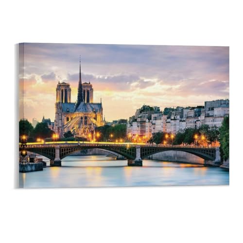 Puzzle 1000 Teile für Erwachsene，Notre Dame de Paris，Teenager Jungen Mädchen Puzzle for Teen Lernspiel Holiday Challenging Puzzle（50x70cm）-108 von DUDOK