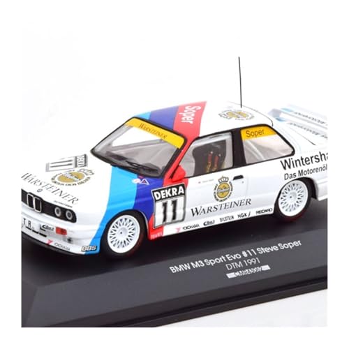 1/43 Alloy Racing Modell Für BMW M3 (E30) #11 DTM 1991 Soper Auto Sammlung Ornament Metall Spielzeug Druckgussmodelle Motorfahrzeuge von DUEVEL