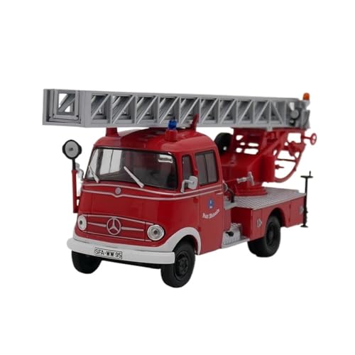 1/43 Autobausatz Aus Legierung, Modell Für Mercedes-Benz L319 Feuerwehrleiter, Druckguss-Spielzeug, Geschenksammlung Druckgussmodelle Motorfahrzeuge 1/43 Autobausatz Aus Legierung, Modell Für Mercedes-Benz L319 Feuerwehrleiter, Druckguss-Spielzeug, Geschenksammlung Druckgussmodelle Motorfahrzeuge von DUEVEL