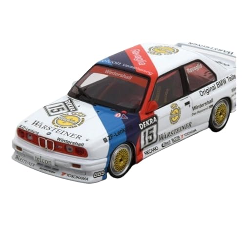 1/43 Druckguss-Rennmodell Für BMW M3 (E30) #15 DTM Tourenwagenrennen 1989 Sammlerspielzeug Aus Metall Druckgussmodelle Motorfahrzeuge von DUEVEL