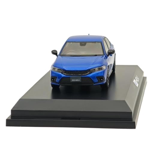 1/43 Für (FL4) E:HEV Plemium Kristall Blau Metallic HJ433003BL Diecast Modell Auto Auto Spielzeug Geschenk Druckgussmodelle Motorfahrzeuge von DUEVEL