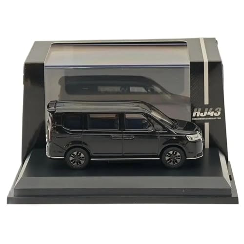 1/43 Für Step WGN E:HEV SPADA Kristall Schwarz (P) HJ432004BK Diecast Modelle Auto Auto Spielzeug Geschenk Druckgussmodelle Motorfahrzeuge von DUEVEL