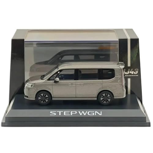 1/43 Für Step WGN E:HEV SPADA Super Platin Grau (M) HJ432004GM Diecast Modell Auto Auto Spielzeug Geschenk Druckgussmodelle Motorfahrzeuge von DUEVEL