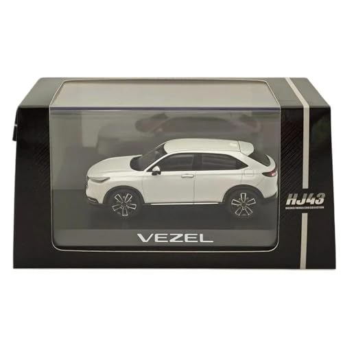 1/43 Für VEZEL Platin Weiß Perle HJ431002PW Diecast Modell Auto Sammlung Auto Spielzeug Geschenk Druckgussmodelle Motorfahrzeuge von DUEVEL