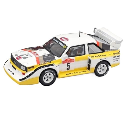 1/43 Legierungs-Rennmodell Für Audi Quattro S1#5 Gewinner Sanremo 1985 Champion CMR Sammlerstück Druckgussmodelle Motorfahrzeuge 1/43 Legierungs-Rennmodell Für Audi Quattro S1#5 Gewinner Sanremo 1985 Champion CMR Sammlerstück Druckgussmodelle Motorfahrzeuge von DUEVEL