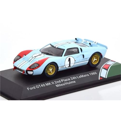 1/43 Legierungs-Rennwagenmodell Für Ford GT40 MK II #1 2. 24h Lemans 1966 Sammlung Ornament Metallspielzeug Druckgussmodelle Motorfahrzeuge 1/43 Legierungs-Rennwagenmodell Für Ford GT40 MK II #1 2. 24h Lemans 1966 Sammlung Ornament Metallspielzeug Druckgussmodelle Motorfahrzeuge von DUEVEL