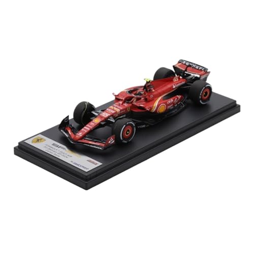 1/43 Looksmart SF-24 SF24 Für Ferrari 2024 Sainz Harz Rally Auto Simulation Fertig Sammlung Spielzeug Druckgussmodelle Motorfahrzeuge von DUEVEL