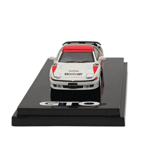 1/64 Für GTO Twin Turbo RALLIART Weiß HJ641065CRA Diecast Modell Auto Sammlung Druckgussmodelle Motorfahrzeuge von DUEVEL