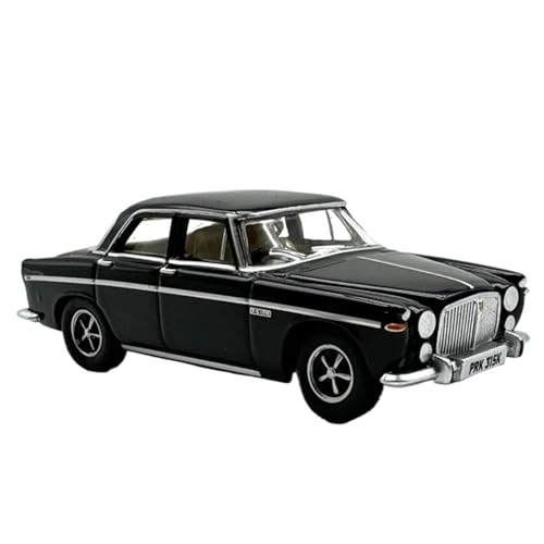 1/76 Arden Green Für RoverP5B Queen's Ride Automodellbausatz Simulation Legierung Spielzeug Geschenk Druckgussmodelle Motorfahrzeuge(Schwarz) von DUEVEL