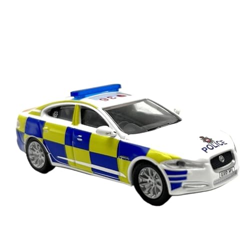 1/76 Für Jaguar XF Polizeiauto Limousine Bausatz Legierung Spielzeug Geschenk Sammlung Ornament Druckgussmodelle Motorfahrzeuge von DUEVEL