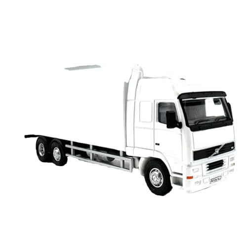 1/76 Für Volvo FH Box Van Truck Weiß Modellbausatz Legierung Spielzeug Geschenk Sammlung Ornament Druckgussmodelle Motorfahrzeuge von DUEVEL