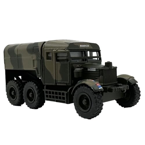 1/76 Scammell Gepanzertes Aufklärungsfahrzeug Militärauto Modellbausatz Legierung Spielzeug Geschenk Druckgussmodelle Motorfahrzeuge(Grün) von DUEVEL