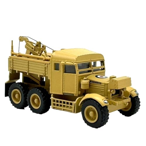 1/76 Scammell Gepanzertes Aufklärungsfahrzeug Militärauto Modellbausatz Legierung Spielzeug Geschenk Druckgussmodelle Motorfahrzeuge(Yellow) von DUEVEL