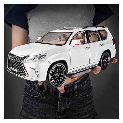 1 18 27,5 cm Simulation Für Lexus LX570 Legierung Druckguss Voll-offene Tür Auto Modell Junge Sammlung Geschenk Spielzeug Auto Druckgussmodelle Motorfahrzeuge(2) von DUEVEL