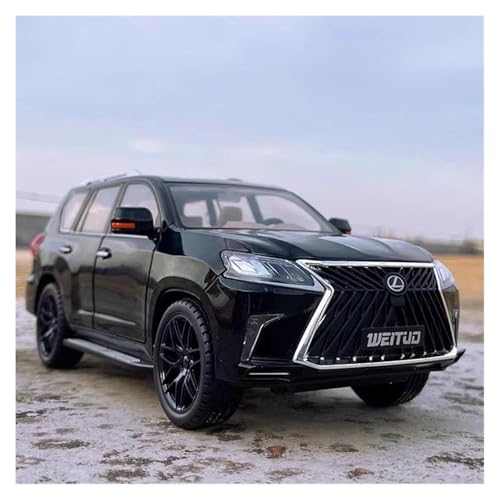 DUEVEL 1 18 27,5 cm Simulation Für Lexus LX570 Legierung Druckguss Voll-offene Tür Auto Modell Junge Sammlung Geschenk Spielzeug Auto Druckgussmodelle Motorfahrzeuge(Taglia unica) von DUEVEL