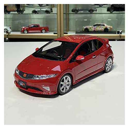 1 18 Diecast Fahrzeug Für Honda Civic Type R FN2 Euro Limited Edition Simulation Harz Automodell Sammlerstück Druckgussmodelle Motorfahrzeuge von DUEVEL