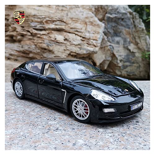 1 18 Diecast Fahrzeug Für Porsche Panamera Voll Offene Simulation Legierung Automodell Sammlerstücke Aus Metall Druckgussmodelle Motorfahrzeuge(Schwarz) von DUEVEL