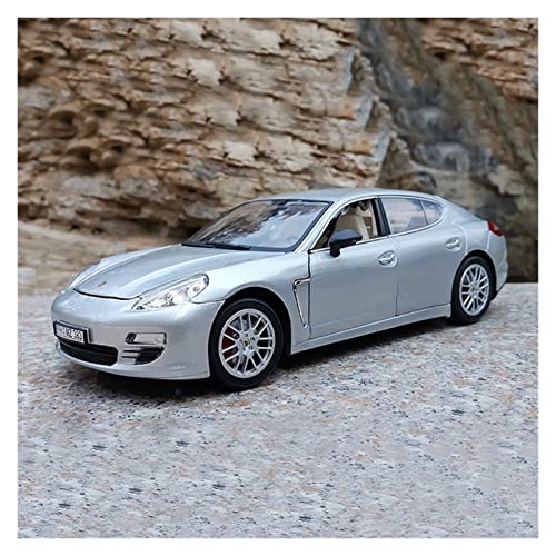 1 18 Diecast Fahrzeug Für Porsche Panamera Voll Offene Simulation Legierung Automodell Sammlerstücke Aus Metall Druckgussmodelle Motorfahrzeuge(Silber) von DUEVEL