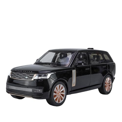 1 18 Druckguss-Metall-Sonderedition Range Rover-Legierungsautomodell Geländewagen-Spielzeugauto Druckgussmodelle Motorfahrzeuge(Schwarz) von DUEVEL