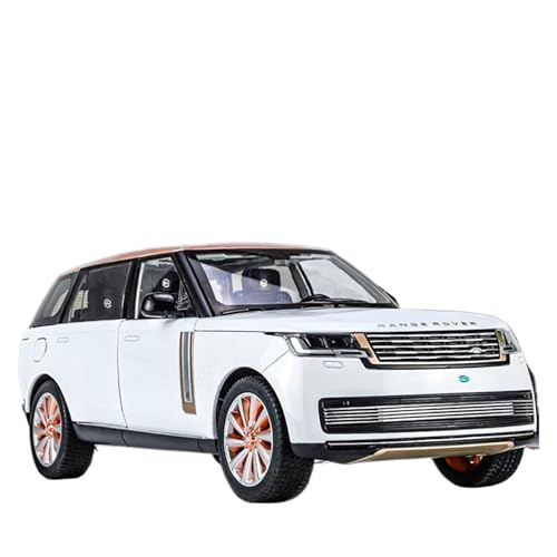 1 18 Druckguss-Metall-Sonderedition Range Rover-Legierungsautomodell Geländewagen-Spielzeugauto Druckgussmodelle Motorfahrzeuge(White) von DUEVEL