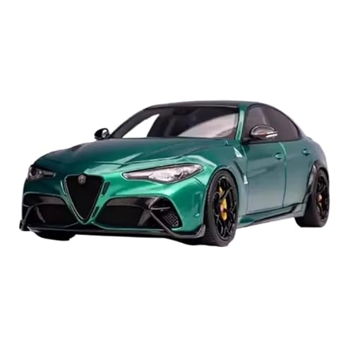 1 18 Für Alpha GTA Kleiner Schwanz Legierung Volloffenes Automodell Display Modellset Geschenk Für Erwachsene Druckgussmodelle Motorfahrzeuge(Grün) von DUEVEL