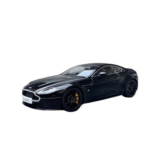 1 18 Für Aston Martin V12 Vantage S 2015–2018, Legierungs-Sportwagenmodell, Druckguss-Metall-Rennwagen-Modellsammlung Druckgussmodelle Motorfahrzeuge(Schwarz) von DUEVEL