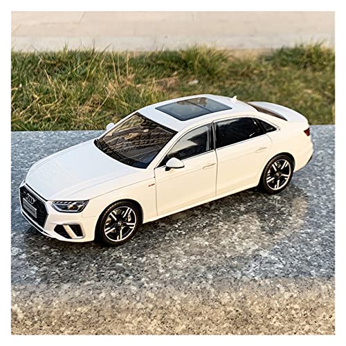 1 18 Für Audi A4 Simulation Alloy Scale Automodell Statisches Fahrzeug Sammlerstück Souvenirs Ornament Druckgussmodelle Motorfahrzeuge(White) von DUEVEL