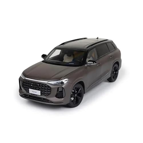 1 18 Für Audi Q6 2022 Light Edition Geländewagen Legierung Automodell Fertige Emulation Automobil-Sammlung Geschenke Druckgussmodelle Motorfahrzeuge(Brown) von DUEVEL