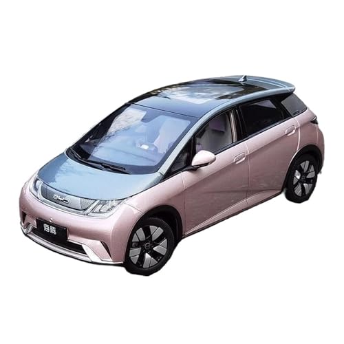 1 18 Für BYD Dolphin 2021 Reines Elektroauto-Modell Legierung Sammlungsdisplay Druckguss-Automodelle Sammlerstücke Druckgussmodelle Motorfahrzeuge von DUEVEL