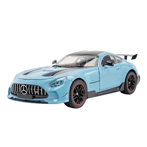 1 18 Für Benz-GT GTR Legierung Rennwagen Modell Druckguss Metall Sportwagen Modell-Enthusiasten Simulation Sammlerstücke Druckgussmodelle Motorfahrzeuge(Blau) von DUEVEL