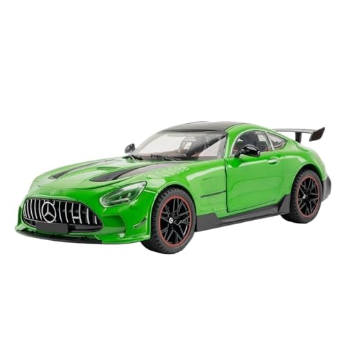 1 18 Für Benz-GT GTR Legierung Rennwagen Modell Druckguss Metall Sportwagen Modell-Enthusiasten Simulation Sammlerstücke Druckgussmodelle Motorfahrzeuge(Grün) von DUEVEL