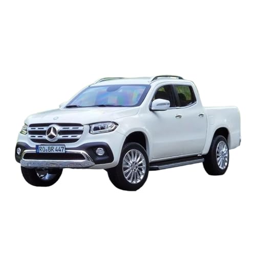 1 18 Für Benz X-Klasse Pickup X-KLASSE 2017 Legierung Automodell Druckguss Metall Fahrzeug Modell Auto Enthusiasten Druckgussmodelle Motorfahrzeuge(White) von DUEVEL