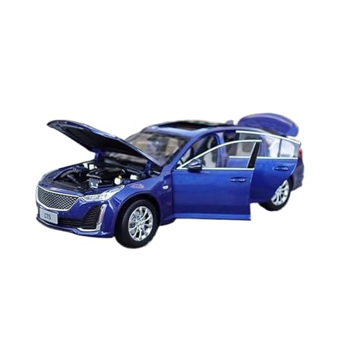 1 18 Für CT4 CT5 Fahrzeug Legierung Auto Modell Diecast Metall Klassische Sammlung Dekoration Souvenir Display Druckgussmodelle Motorfahrzeuge(Blue) von DUEVEL